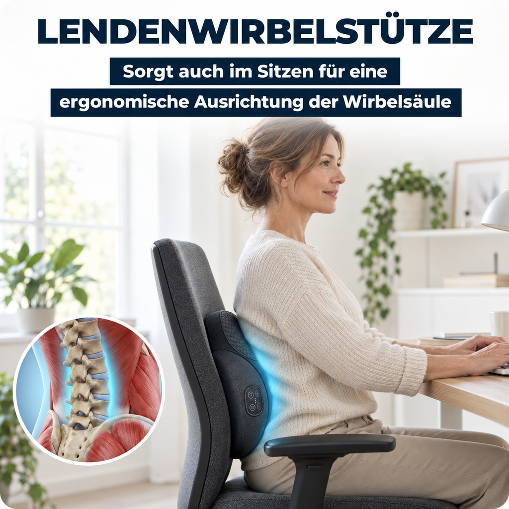 CalmSpine – Rückenmassagegerät mit Wärme