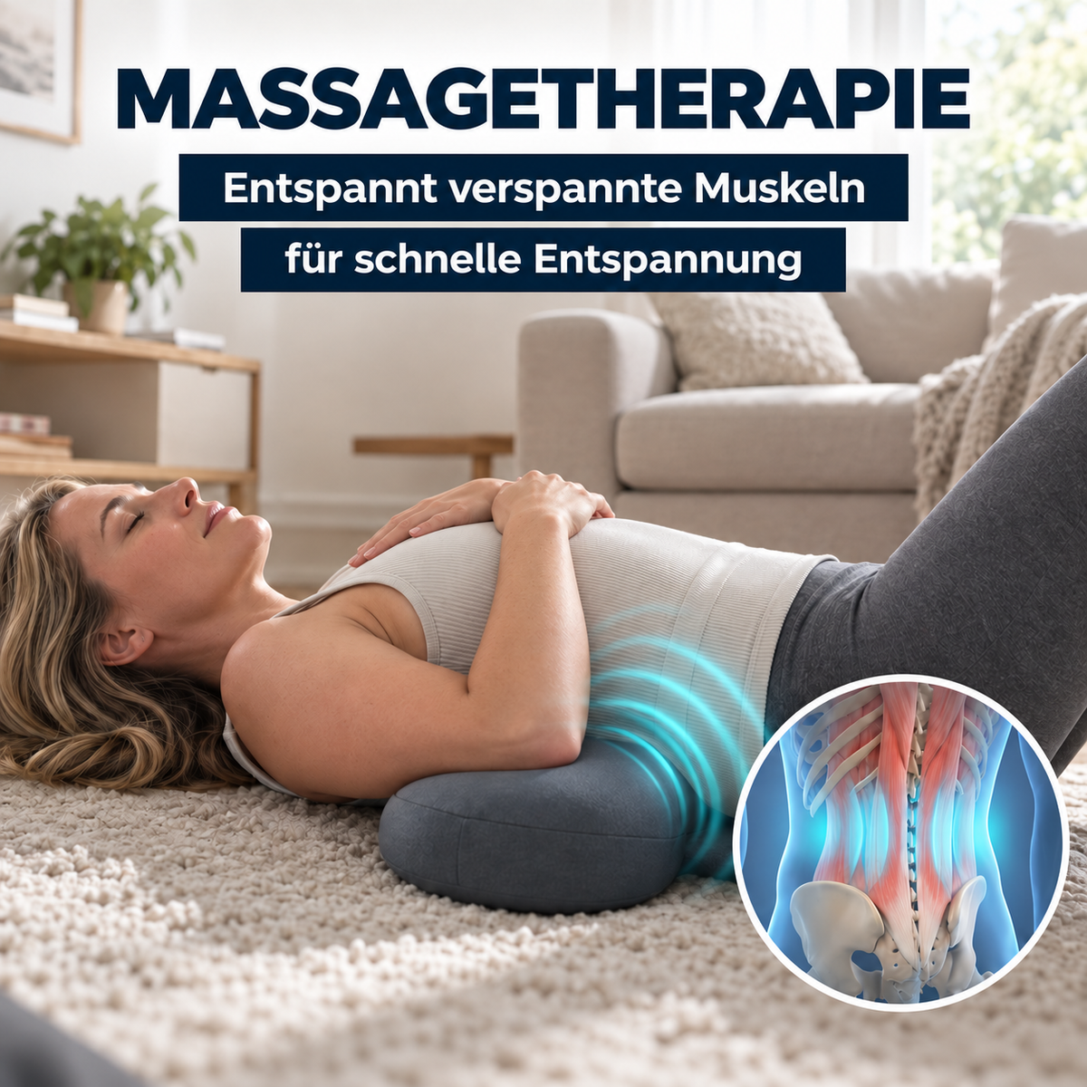 CalmSpine – Rückenmassagegerät mit Wärme