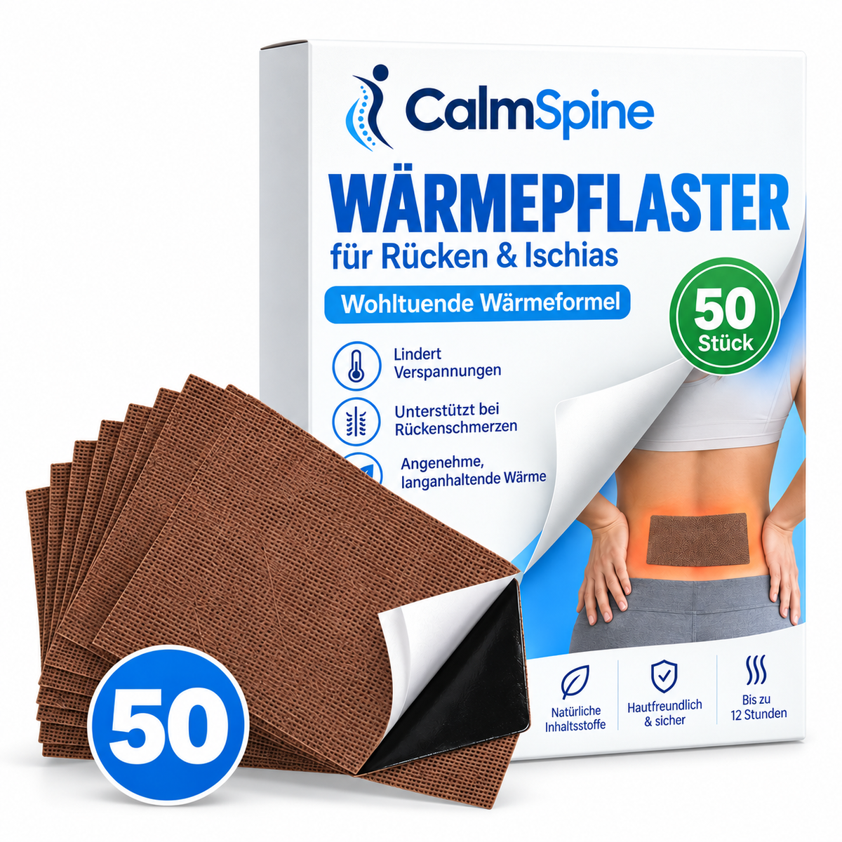 50 Wärmepflaster